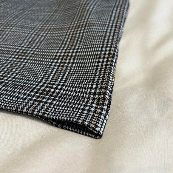 Dynamite Plaid Bodycon Short Skirt | XS - Picture 3 of 8